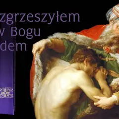 Obraz przedstawia powracającego syna marnotrawnego, który wyznaje winę. Czy można spowiadać się samemu? To pytanie, na które odpowiedź można znaleźć w tej scenie.